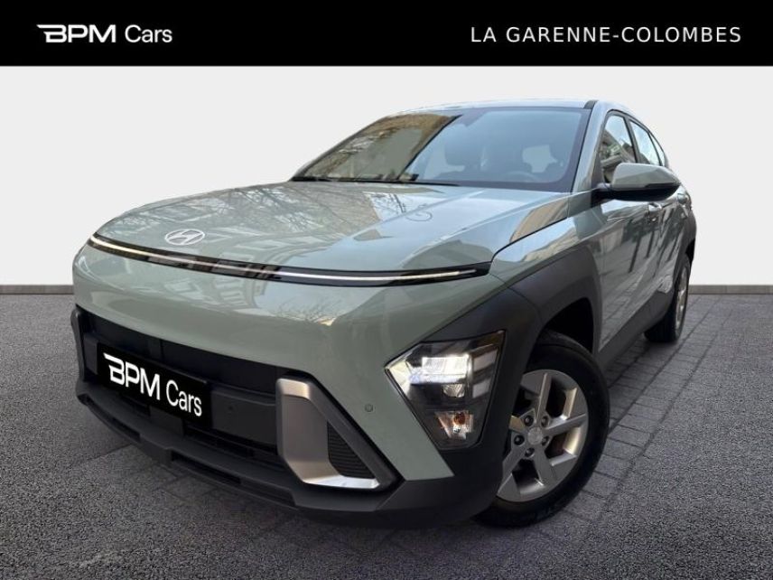 92250 : Hyundai La Garenne-Colombes - BPM Cars - HYUNDAI Kona - Kona - Vert - Traction - Hybride : Essence/Electrique