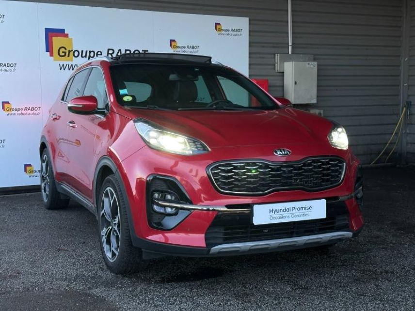 78310 : Hyundai Coignières - Socohy | Groupe Rabot - KIA Sportage - Sportage - Rouge Rubis - Traction - Diesel/Micro-Hybride