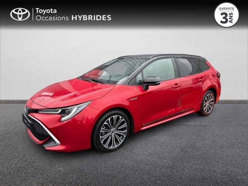 50000 : Hyundai Saint-Lô - GCA - TOYOTA Corolla Touring Spt - Corolla Touring Spt - Rouge Intense métallisé Bi-ton - Traction - Hybride : Essence/Electrique