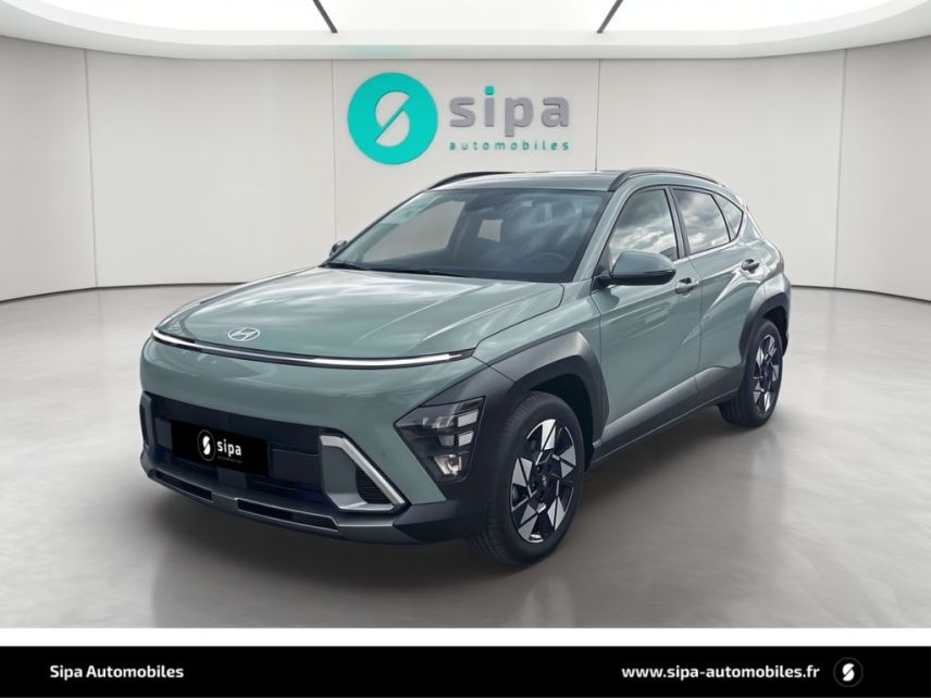 33110 : Hyundai Bordeaux Nord Le Bouscat - Sipa Automobiles - HYUNDAI KONA Creative - KONA II - Vert - Automate sequentiel - Essence / Courant électrique