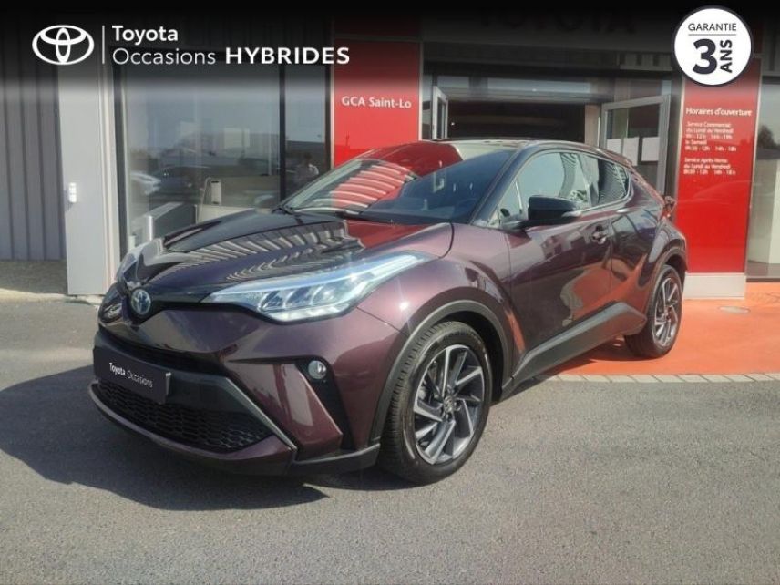 50000 : Hyundai Saint-Lô - GCA - TOYOTA C-HR - C-HR - Bi ton noir   amethyste - Traction - Hybride : Essence/Electrique
