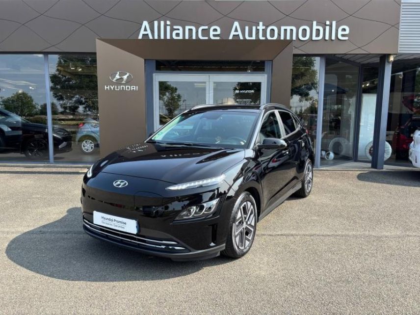 28600 : Hyundai Chartres - Alliance Automobile - HYUNDAI Kona - Kona - Phantom Black Métal - Traction - Electrique