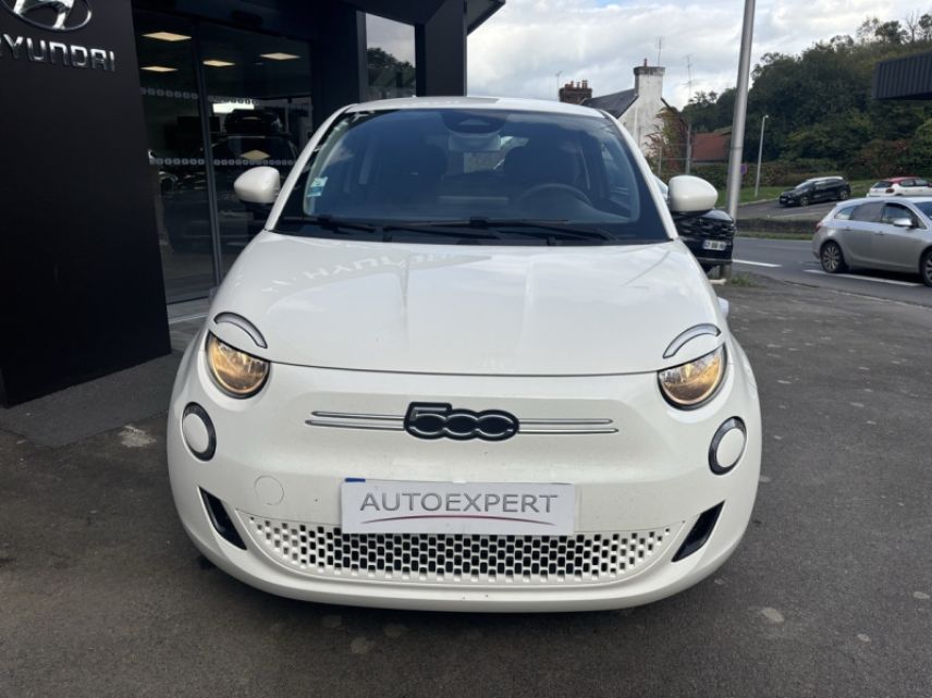 50300 : Hyundai Avranches - GCA - FIAT 500 - 500 - Blanc - Traction - Electrique