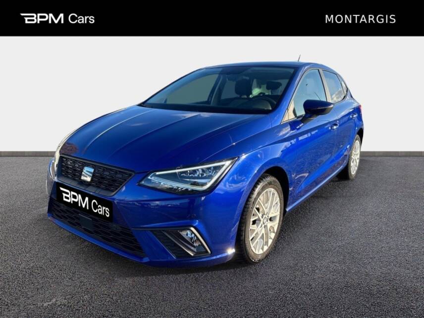 45200 : Hyundai Montargis - ELLIPSE Automobiles - SEAT Ibiza - Ibiza - Bleu électrique - Traction - Essence