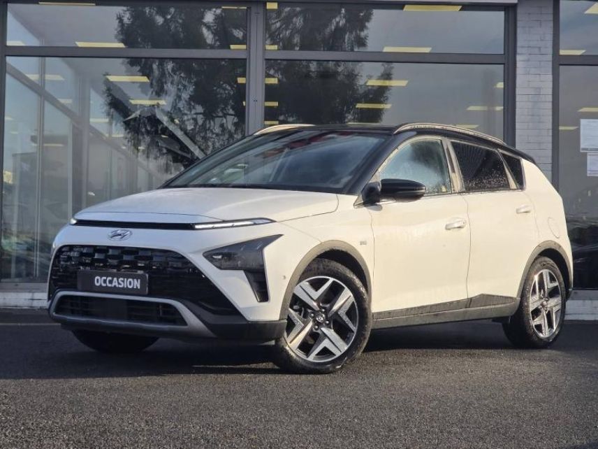 57200 : Hyundai Sarreguemines - Theobald Automobiles - HYUNDAI Bayon - Bayon - Polar White/Toit/rétros Black - Traction - Essence/Micro-Hybride