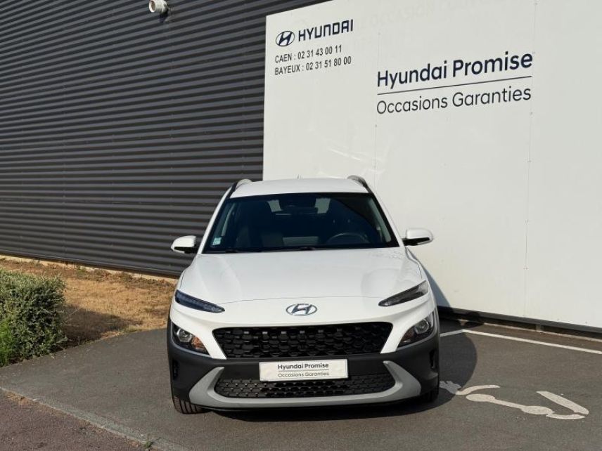 14100 : Hyundai Lisieux - Trajectoire Automobiles - HYUNDAI Kona - Kona - Atlas White - Traction - Hybride : Essence/Electrique