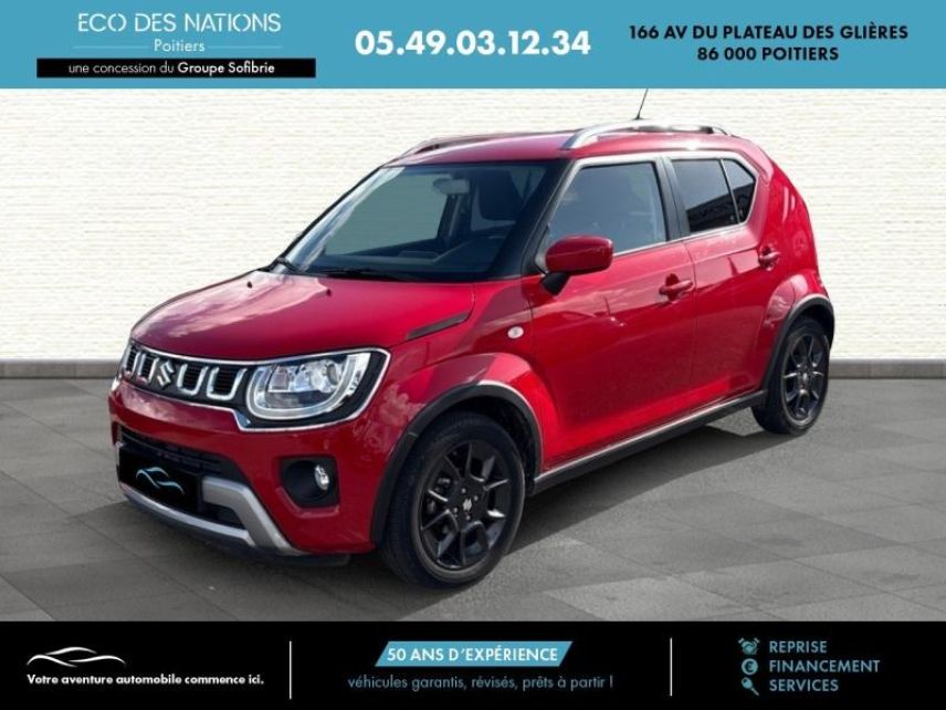 86000 : Hyundai Poitiers - Eco des Nations - SUZUKI Ignis - Ignis - Rouge - Traction - Essence/Micro-Hybride