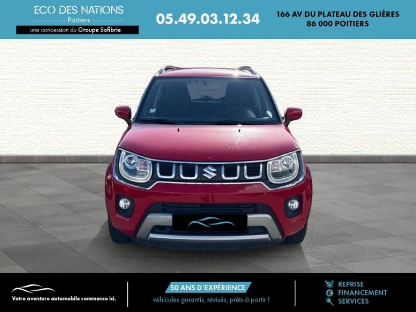 86000 : Hyundai Poitiers - Eco des Nations - SUZUKI Ignis - Ignis - Rouge - Traction - Essence/Micro-Hybride