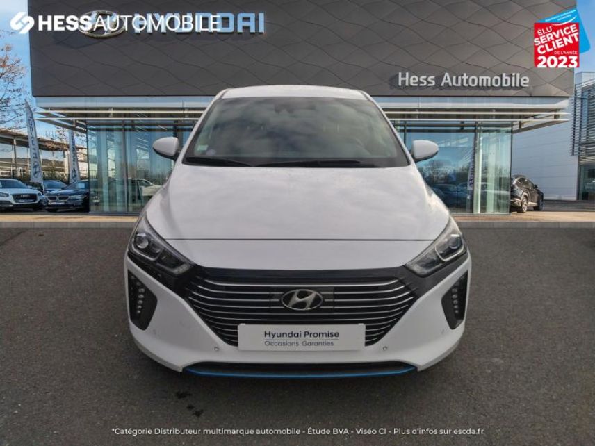 51100 : Hyundai Reims - HESS Automobile - HYUNDAI Ioniq - Ioniq - Polar White - Traction - Hybride rechargeable : Essence/Electrique