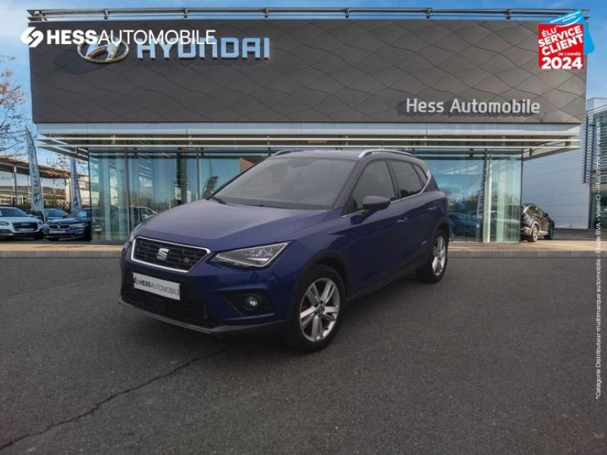 51100 : Hyundai Reims - HESS Automobile - SEAT Arona - Arona - Bleu Saphir/Toit Gris Magnétique - Traction - Essence