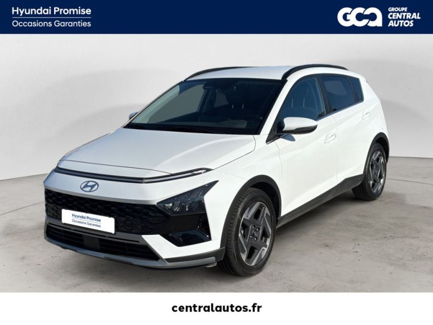 69340 : Hyundai Lyon Ouest - Groupe Central Autos - HYUNDAI BAYON Creative - BAYON - Blanc - Automate sequentiel - Essence sans plomb