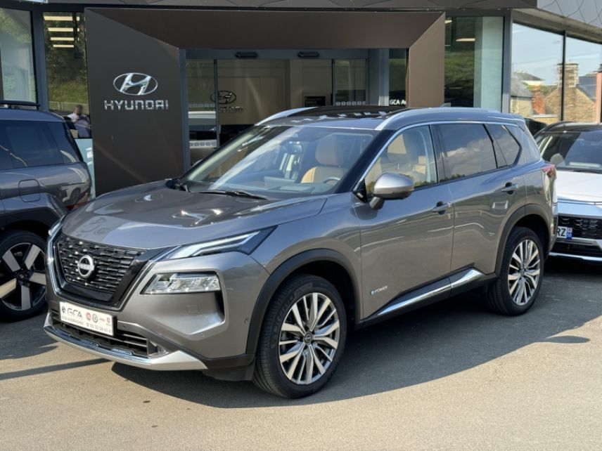 50300 : Hyundai Avranches - GCA - NISSAN X-Trail - X-Trail - Gris Argile métallisé - Traction - Hybride : Essence/Electrique