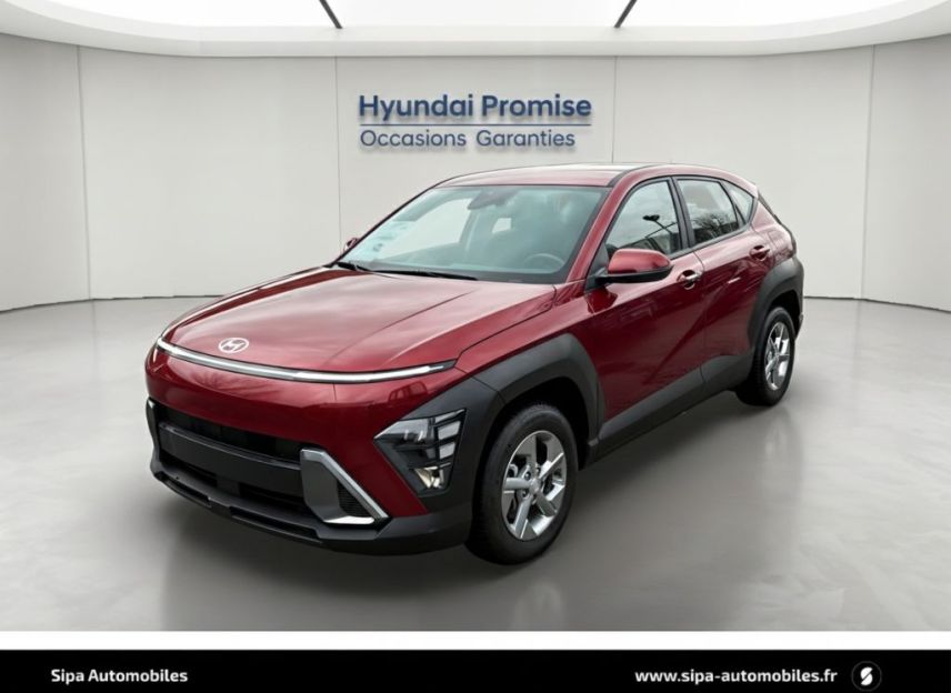 33110 : Hyundai Bordeaux Nord Le Bouscat - Sipa Automobiles - HYUNDAI KONA Intuitive - KONA II - Rouge - Automate sequentiel - Essence / Courant électrique
