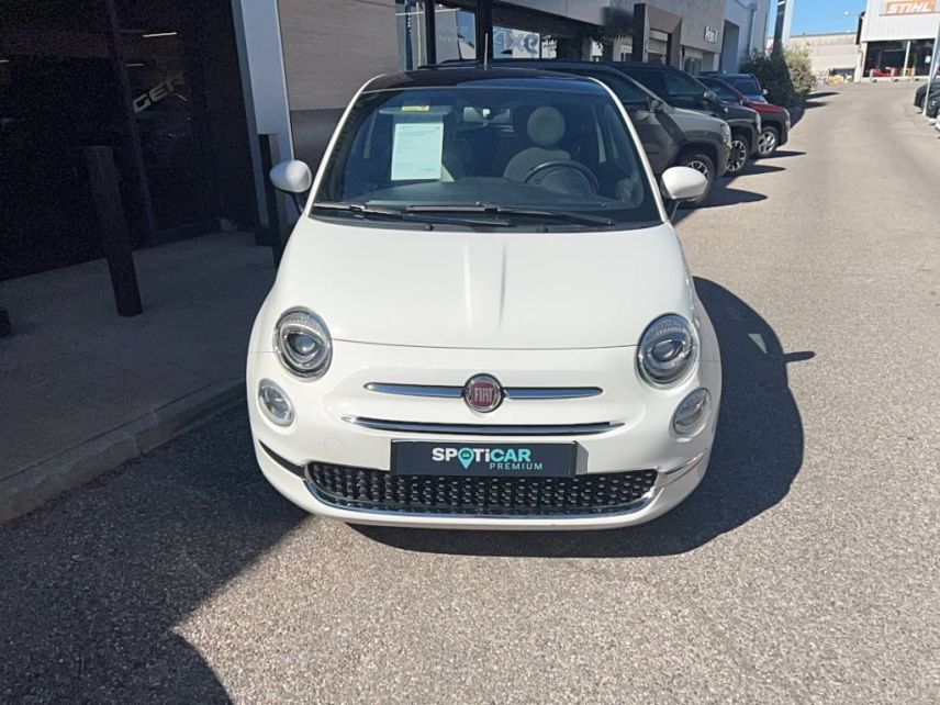 04100 : Hyundai Manosque - Pedinielli - FIAT 500 SERIE 9 EURO 6D-FULL Dolcevita - 500 II - BLANC - Boîte manuelle - Essence sans plomb