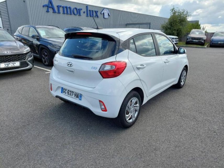 56000 : Hyundai Vannes - Park Lann Automobiles - HYUNDAI i10 - i10 - Polar White - Traction - Essence