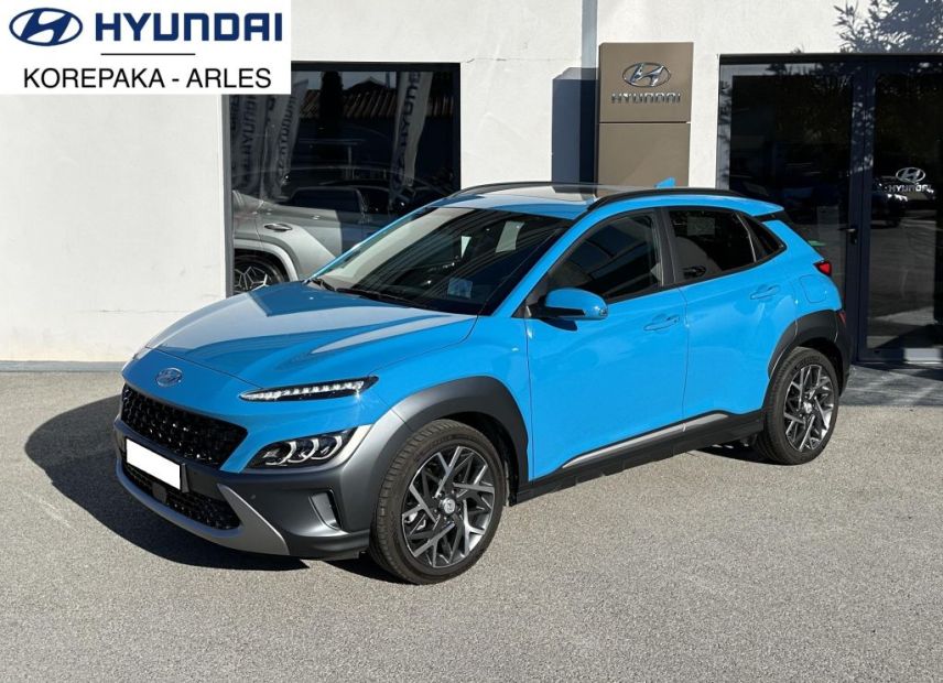 13200 : HYUNDAI Arles - Lexa Automobile - HYUNDAI KONA HYBRID Executive - KONA - Bleu - Automate sequentiel - Essence / Courant électrique