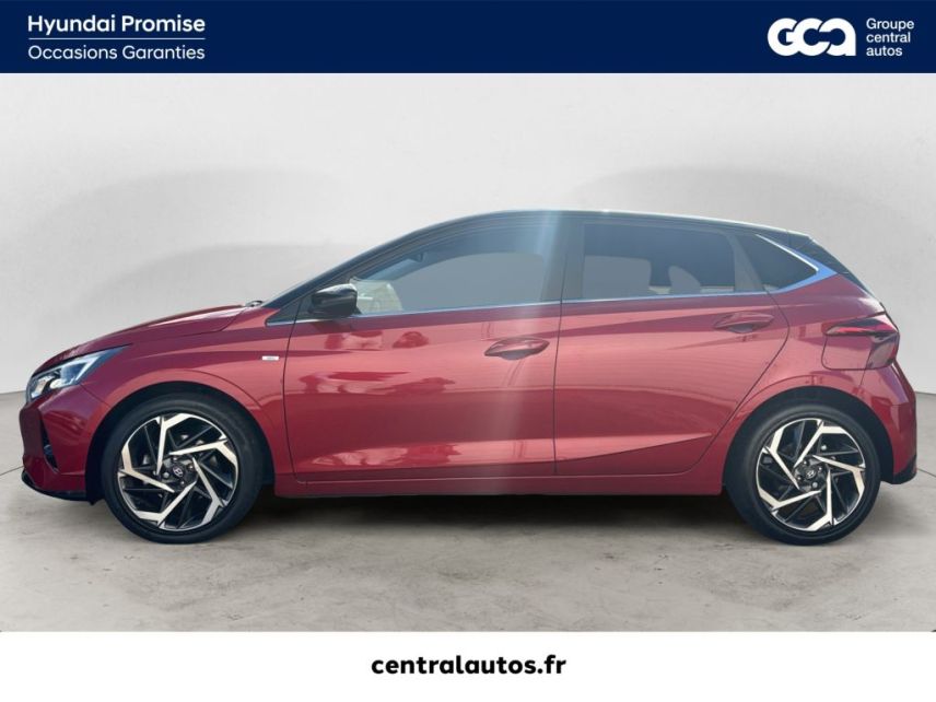 69340 : Hyundai Lyon Ouest - Groupe Central Autos - HYUNDAI i20 Creative - i20 III - Rouge - Automate sequentiel - Essence sans plomb