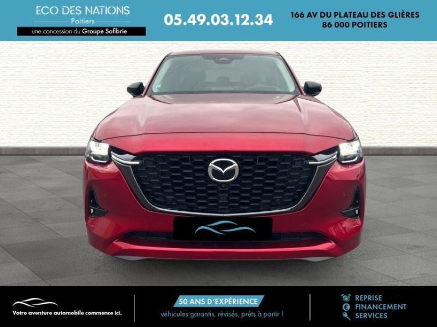 86000 : Hyundai Poitiers - Eco des Nations - MAZDA CX-60 - CX-60 - Blanc - Transmission intégrale - Hybride rechargeable : Essence/Electrique