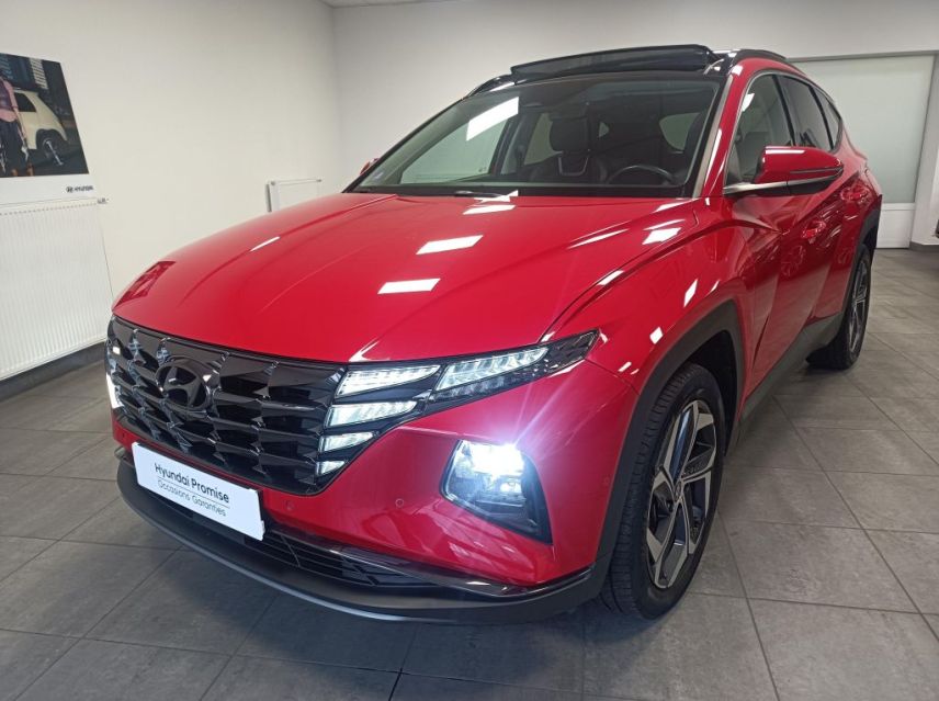 38300 : Hyundai Bourgoin-Jallieu - CENTRAL MOTOR LYON - HYUNDAI TUCSON Executive - TUCSON IV - Rouge - Boîte automatique - Essence / Courant électrique