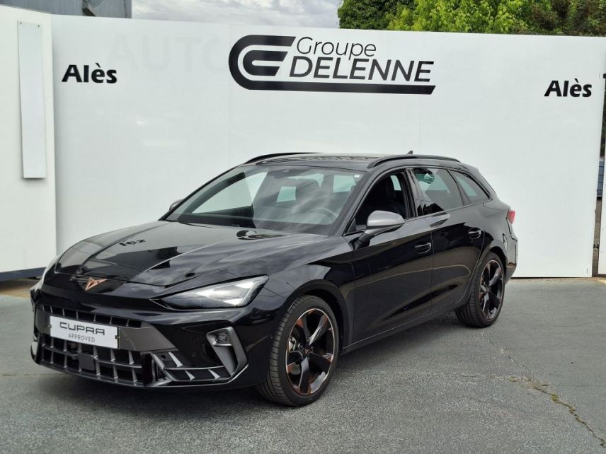 30100 : Hyundai Alès - Auto Hall - CUPRA LEON SPORTSTOURER V - LEON - Noir - Automate sequentiel - Essence sans plomb
