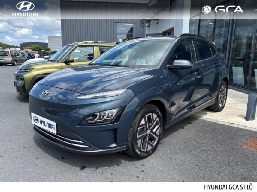 50000 : Hyundai Saint-Lô - GCA - HYUNDAI Kona - Kona - Teal Métal - Traction - Electrique
