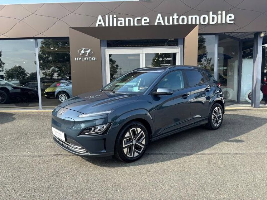 28600 : Hyundai Chartres - Alliance Automobile - HYUNDAI Kona - Kona - Teal Métal - Traction - Electrique