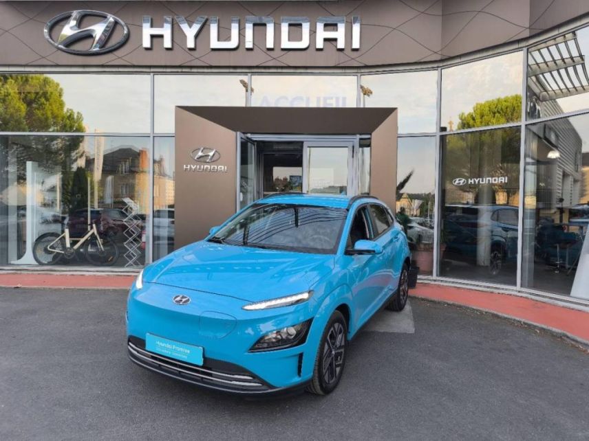 19100 : Hyundai Brive-la-Gaillarde - Garage Pouget - HYUNDAI Kona - Kona - Bleu - Traction - Electrique