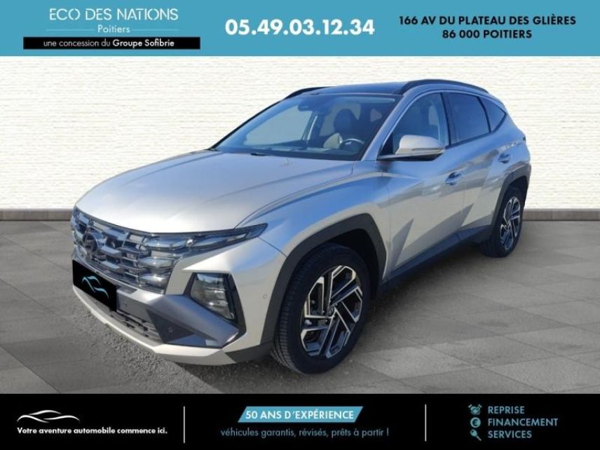 86000 : Hyundai Poitiers - Eco des Nations - HYUNDAI Tucson - Tucson - Shimmering Silver Métal - Traction - Hybride : Essence/Electrique