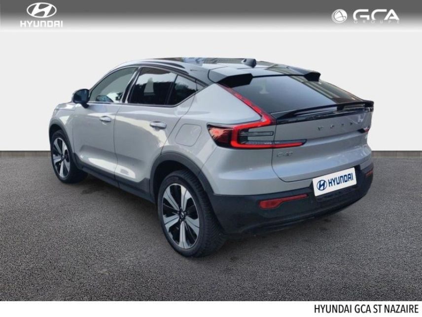44600 : Hyundai Saint-Nazaire - Pacific Cars - VOLVO C40 - C40 - Argent Aurore Métallisé - Transmission intégrale - Electrique