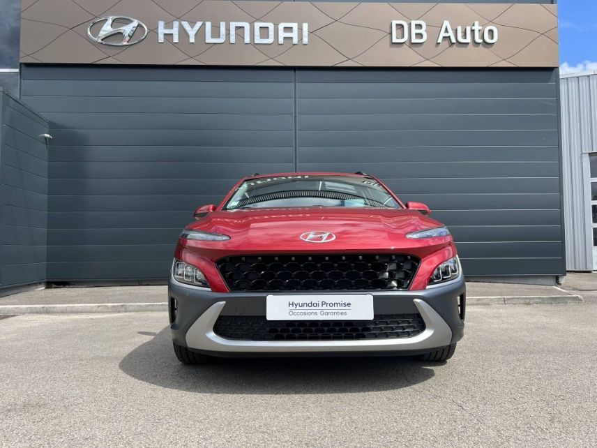 21300 : Hyundai Dijon - Privilège Automobiles - HYUNDAI KONA HYBRID Creative - KONA - Rouge - Automate sequentiel - Essence / Courant électrique
