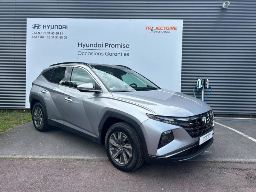 14100 : Hyundai Lisieux - Trajectoire Automobiles - HYUNDAI Tucson - Tucson - Shimmering Silver Métal - Traction - Hybride : Essence/Electrique