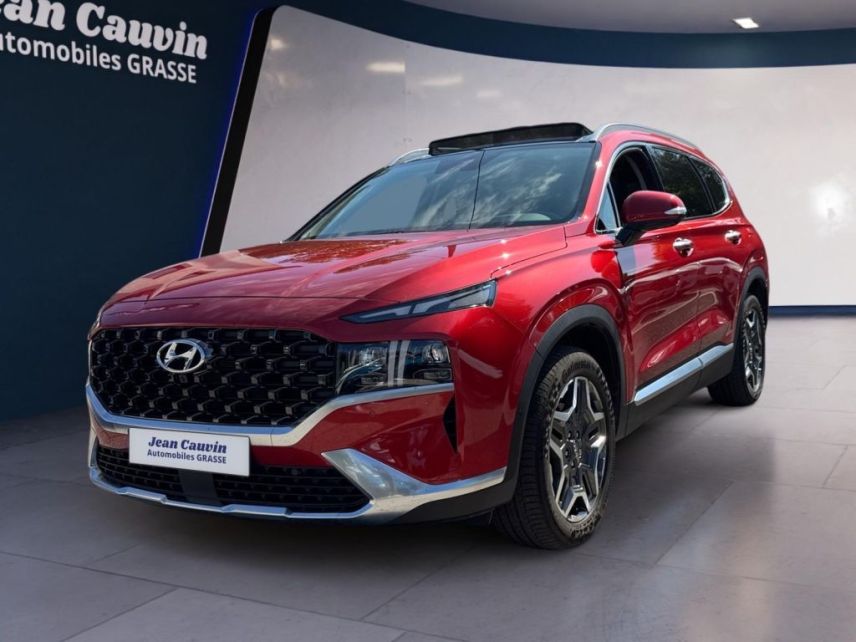 06130 : Hyundai Grasse - Garage Jean Cauvin - HYUNDAI SANTA FE Executive - SANTA FE IV - Rouge - Boîte automatique - Essence / Courant électrique
