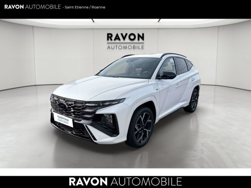 42100 : Hyundai Saint-Etienne - Ravon Automobile - HYUNDAI TUCSON N LINE CREATIVE - TUCSON IV - Blanc - Boîte automatique - Essence / Courant électrique