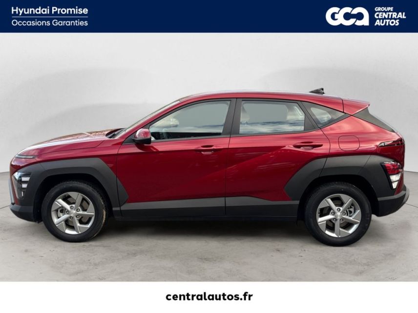 38300 : Hyundai Bourgoin-Jallieu - CENTRAL MOTOR LYON - HYUNDAI KONA Intuitive - KONA II - Rouge - Automate sequentiel - Essence / Courant électrique