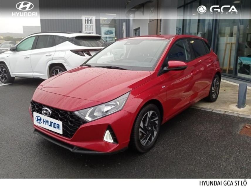 50000 : Hyundai Saint-Lô - GCA - HYUNDAI i20 - i20 - Dragon Red Métal - Traction - Essence/Micro-Hybride