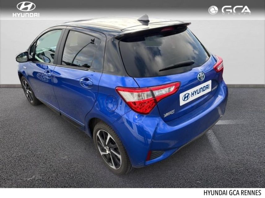 35510 : Hyundai Rennes - GCA - TOYOTA Yaris - Yaris - Bi-ton bleu nebula / toit noir - Traction - Hybride : Essence/Electrique