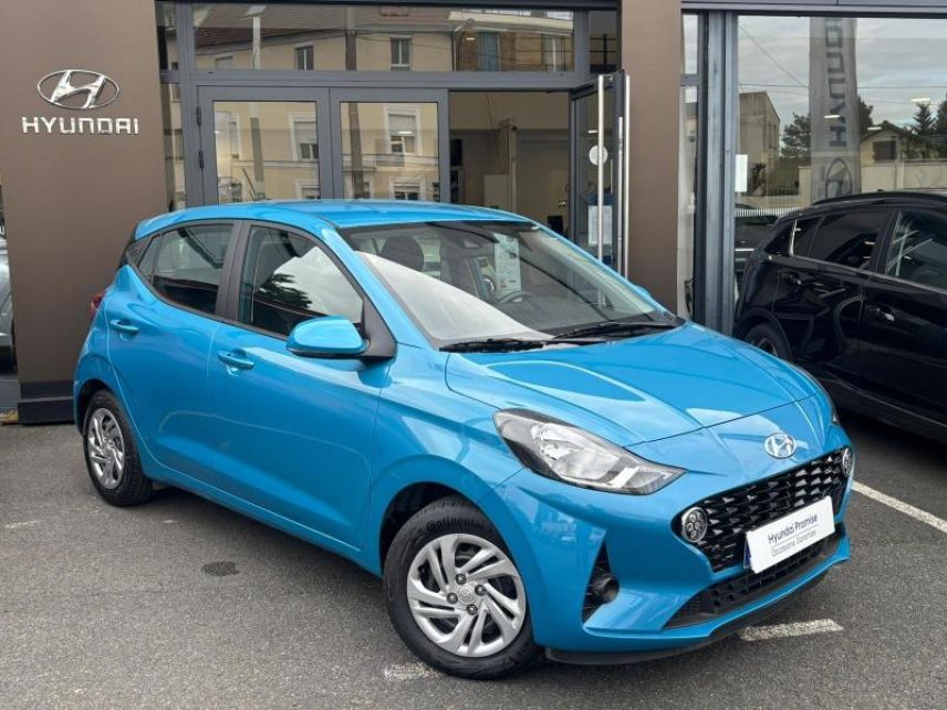 95100 : Hyundai Argenteuil - BNA - HYUNDAI i10 - i10 - Aqua Turquoise Métal - Traction - Essence