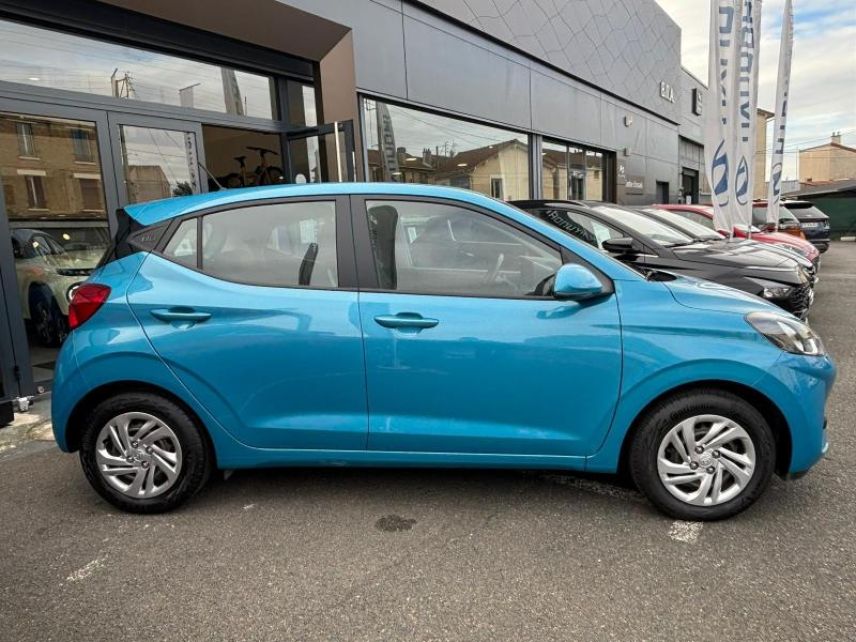 95100 : Hyundai Argenteuil - BNA - HYUNDAI i10 - i10 - Aqua Turquoise Métal - Traction - Essence