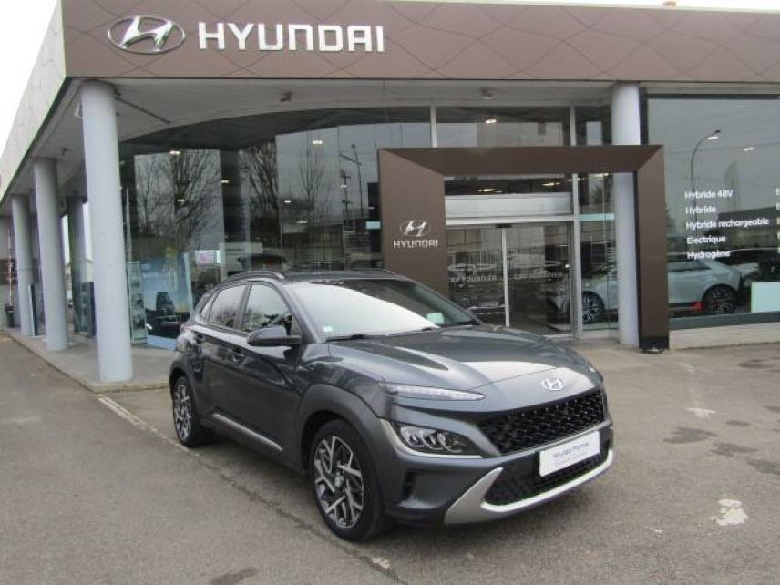 91100 : Hyundai Corbeil-Essonnes - CAP Fournier - HYUNDAI KONA HYBRID Creative - KONA - Gris - Automate sequentiel - Essence / Courant électrique