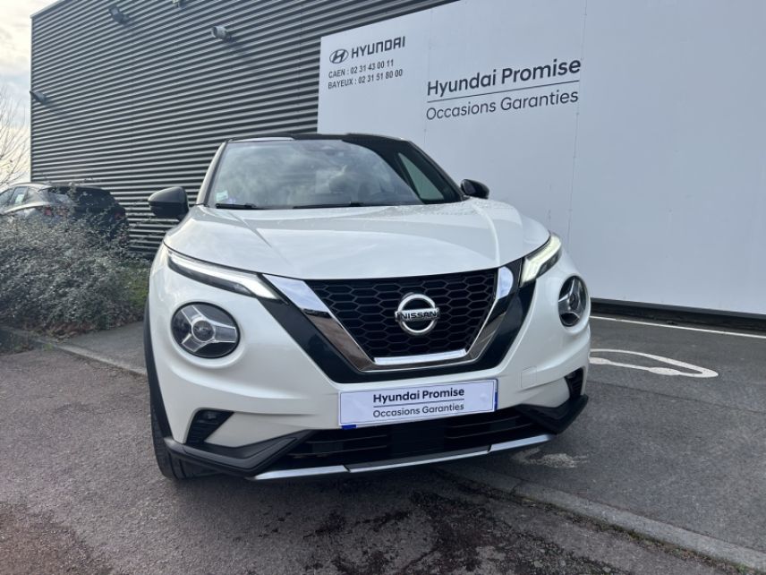 14100 : Hyundai Lisieux - Trajectoire Automobiles - NISSAN Juke - Juke - Blanc Lunaire (Spéciale) - Traction - Essence