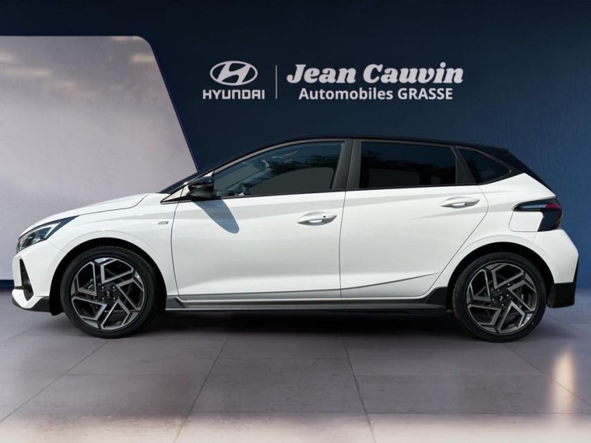06130 : Hyundai Grasse - Garage Jean Cauvin - HYUNDAI i20 N Line Creative - i20 III - Blanc - Automate sequentiel - Essence sans plomb