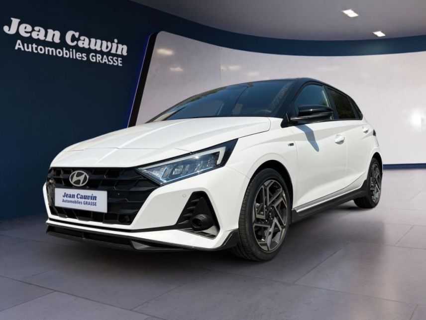 06130 : Hyundai Grasse - Garage Jean Cauvin - HYUNDAI i20 N Line Creative - i20 III - Blanc - Automate sequentiel - Essence sans plomb