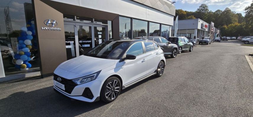 91150 : Hyundai Étampes -CAP Fournier - HYUNDAI i20 N Line Michel Vaillant - i20 III - Blanc - Automate sequentiel - Essence sans plomb