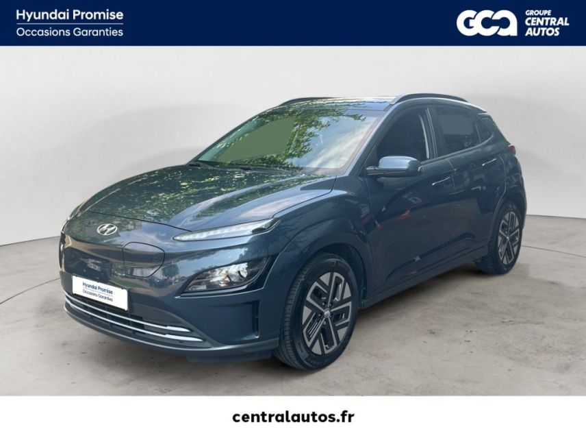 69300 : Hyundai Lyon Nord - Groupe Central Autos - HYUNDAI KONA ELECTRIC Intuitive - KONA ELECTRIQUE - Bleu - Automate à fonct. Continu - Courant électrique