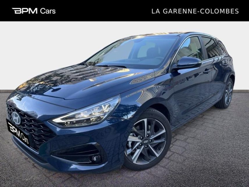 92250 : Hyundai La Garenne-Colombes - BPM Cars - HYUNDAI i30 - i30 - Sailing Blue métal - Traction - Essence