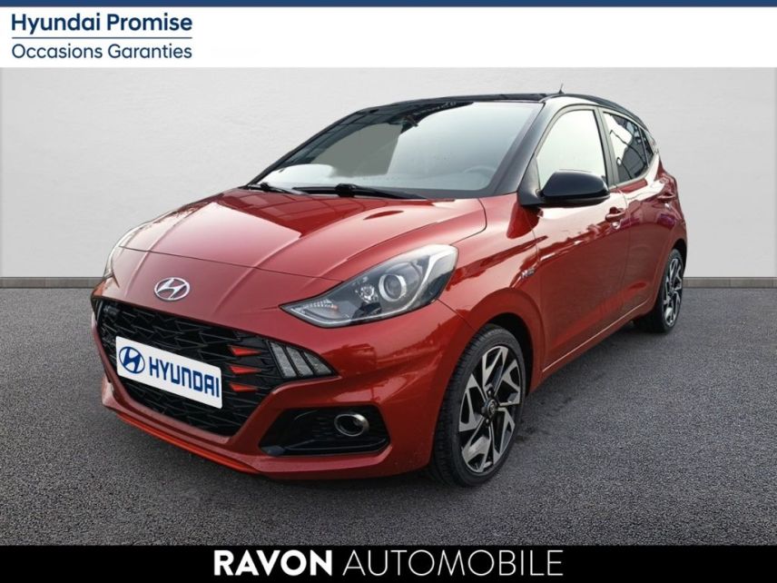 42100 : Hyundai Saint-Etienne - Ravon Automobile - HYUNDAI i10 N Line - i10 III - Rouge - Boîte manuelle - Essence sans plomb