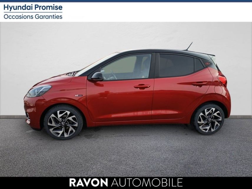 42100 : Hyundai Saint-Etienne - Ravon Automobile - HYUNDAI i10 N Line - i10 III - Rouge - Boîte manuelle - Essence sans plomb