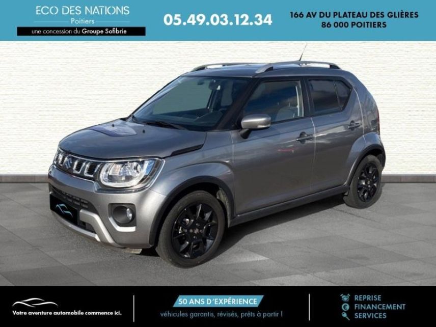 86000 : Hyundai Poitiers - Eco des Nations - SUZUKI Ignis - Ignis - Gris clair - Traction - Essence/Micro-Hybride