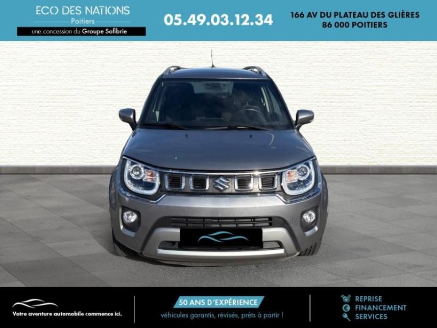 86000 : Hyundai Poitiers - Eco des Nations - SUZUKI Ignis - Ignis - Gris clair - Traction - Essence/Micro-Hybride