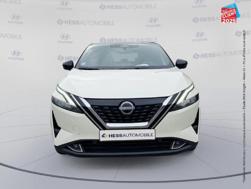 51100 : Hyundai Reims - HESS Automobile - NISSAN Qashqai - Qashqai - Blanc Lunaire Toit Noir - Traction - Hybride : Essence/Electrique